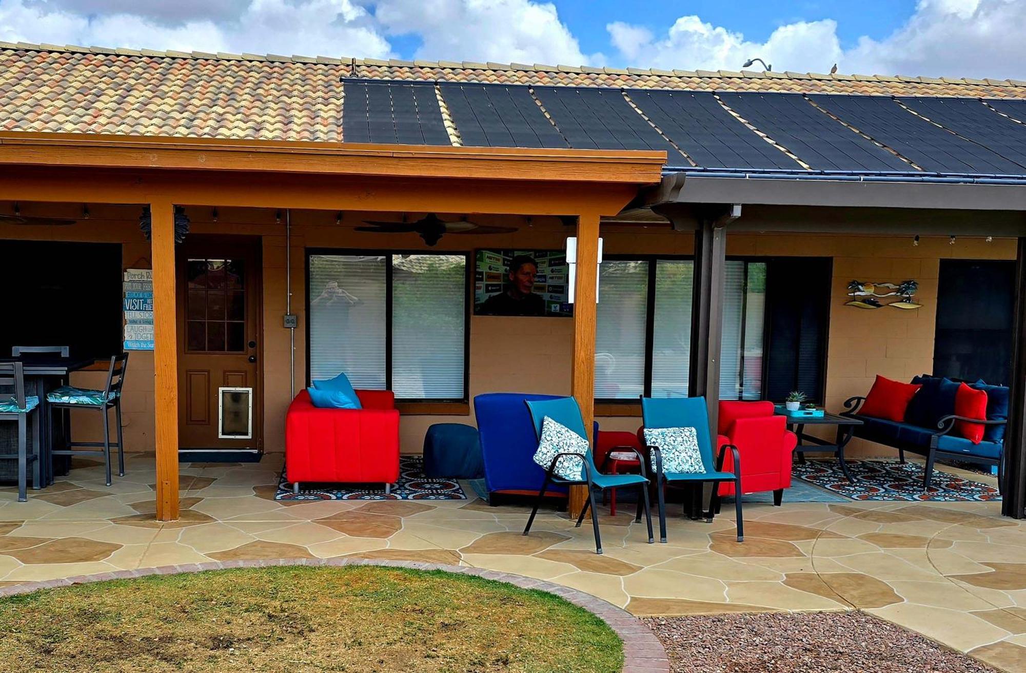 Cozy Home With Pool, Fire Table, Bbq, Rv Parking Mesa Esterno foto